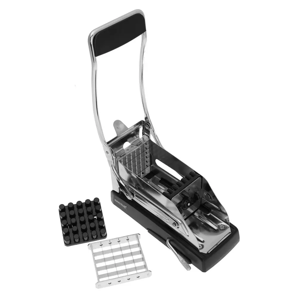 Taietor de legume manual din otel inoxidabil cu 2 lame (KH-1207) [2]