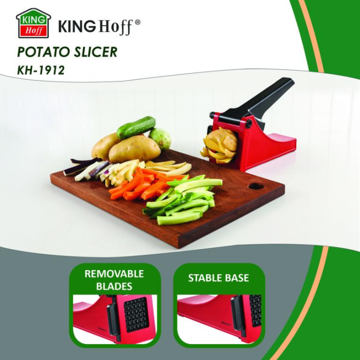 Taietor si feliator manual pentru cartofi prajiti (KH-1912) [8]