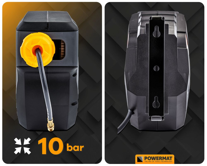 Tambur automat cu furtun pneumatic 14m presiune 150 PSI PM1406 (PM-ABNW-14M) [14]