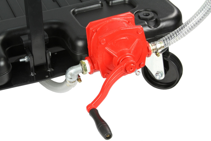 Tava colectare ulei auto 70L cu pompa manuala si roti pivotante (M78318) [6]