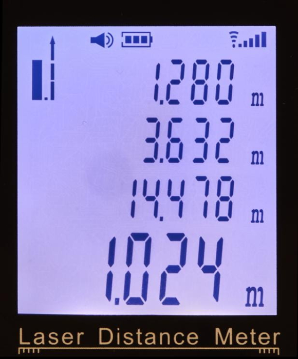 Telemetru cu laser digital 40m + husa protectie (KD10405) [10]