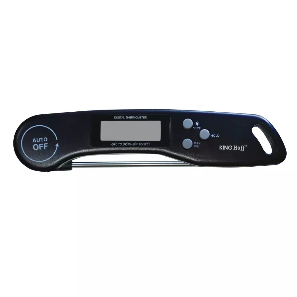 Termometru electronic bucatarie, ecran lcd, culoare negru (KH-1669) [2]