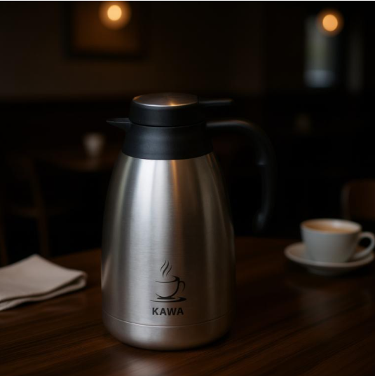Termos cafea inox 2L cu pereti dubli si sistem de turnare (KH-2094) [8]