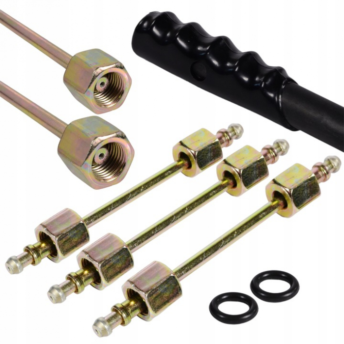 Tester presiune injector diesel 600bar cu parghie adaptoare (27509) [8]