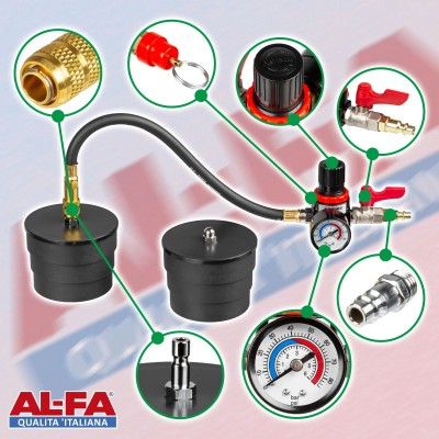 Tester scurgeri sistem admisie turbo 35-90mm, manometru 0-6 bar 3177 ( AL06038) [8]