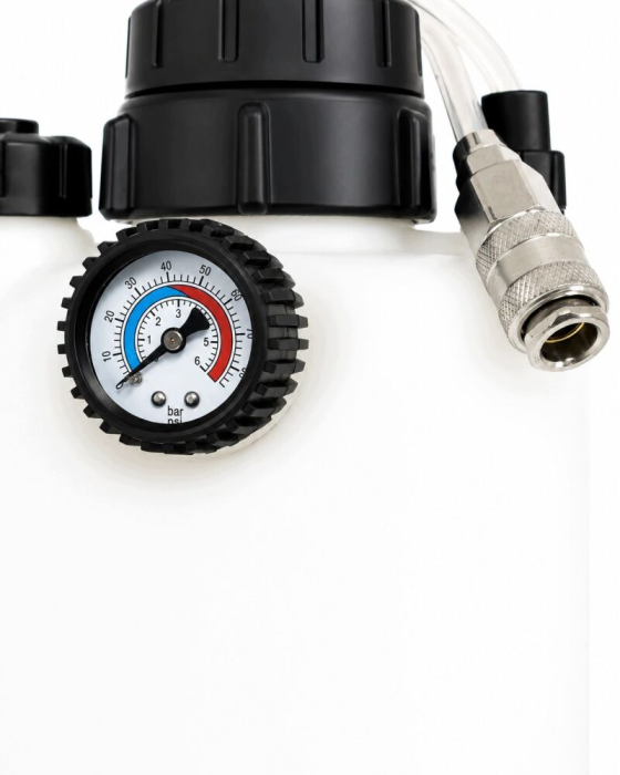 Tester si aparat pentru schimbare si aerisire lichid de frana 2 bar cu rezervoare 2,5L si 1L (TA4251) [4]