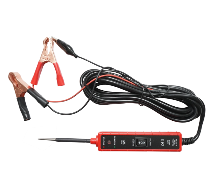 Tester tensiune circuite electrice 6V-24V DC, cablu 4m, protectie supracurent 7A DISSZ82 (BK56519) [2]