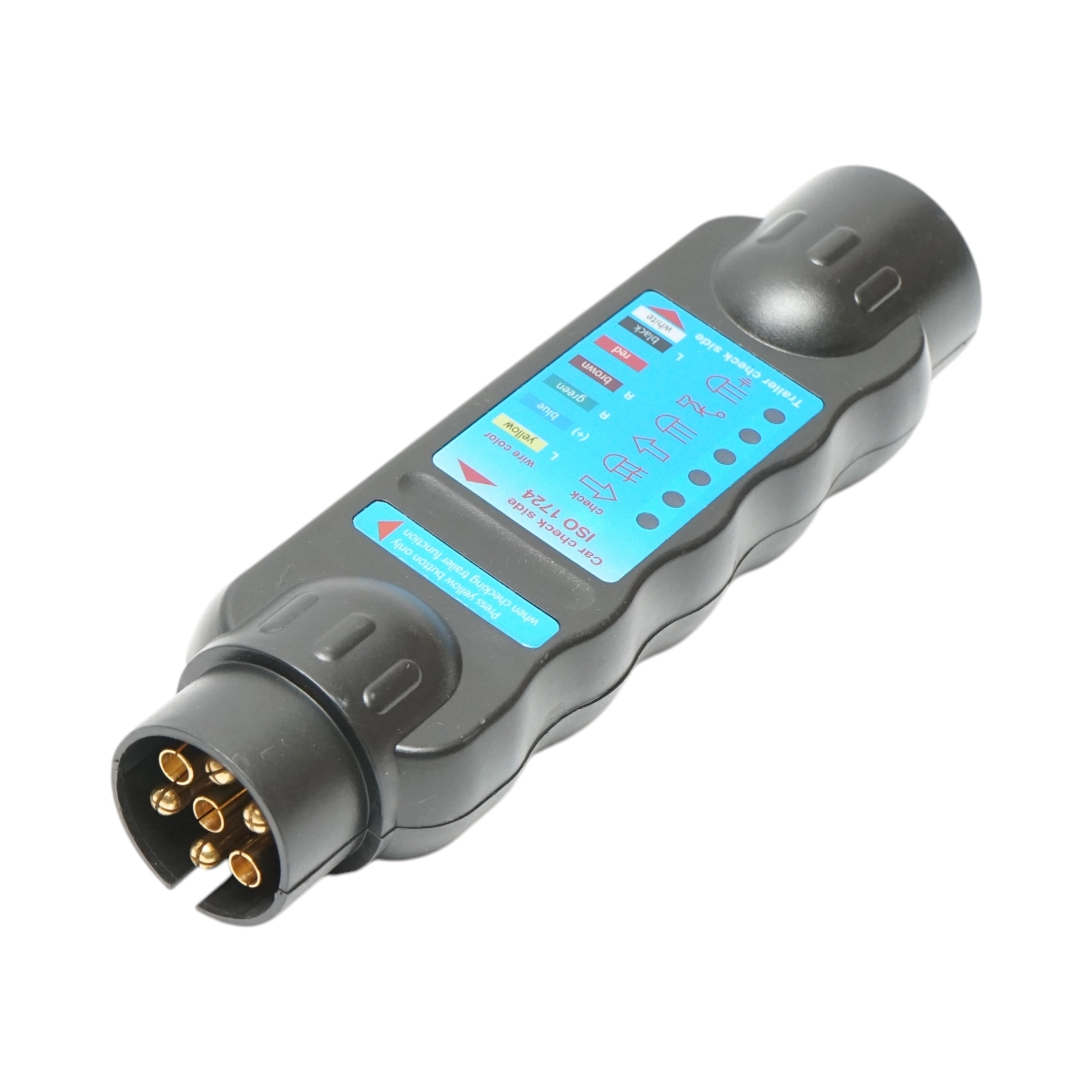 Tester verificare lumini remorca, priza mama-tata cu 7 pini Breckner Germany DISGB99 (BK92799) [2]