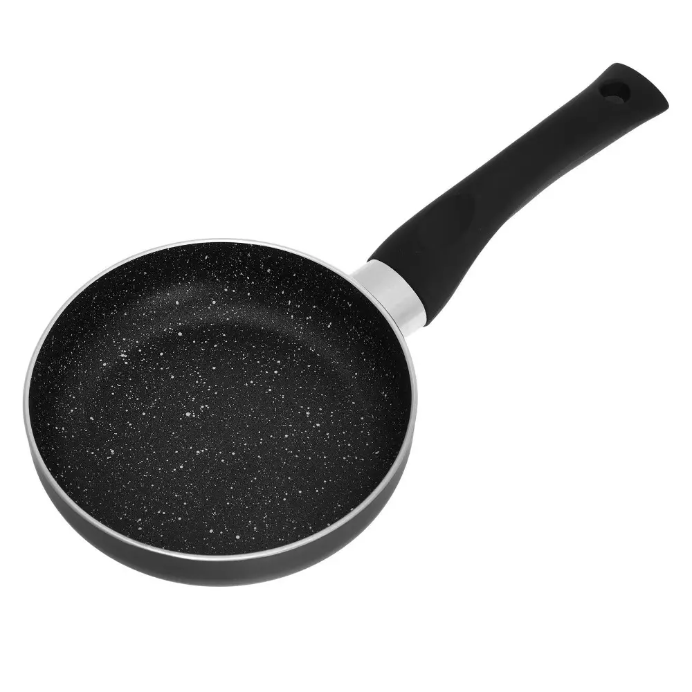 Tigaie aluminiu cu invelis marmura neagra 14 cm (KH-3976) [4]