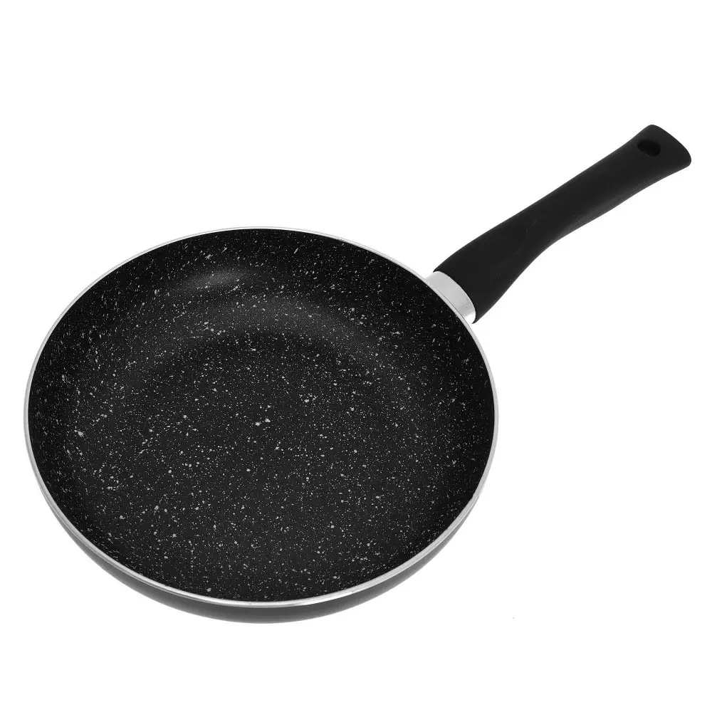 Tigaie aluminiu cu invelis  marmura neagra 22 cm (KH-3980) [5]