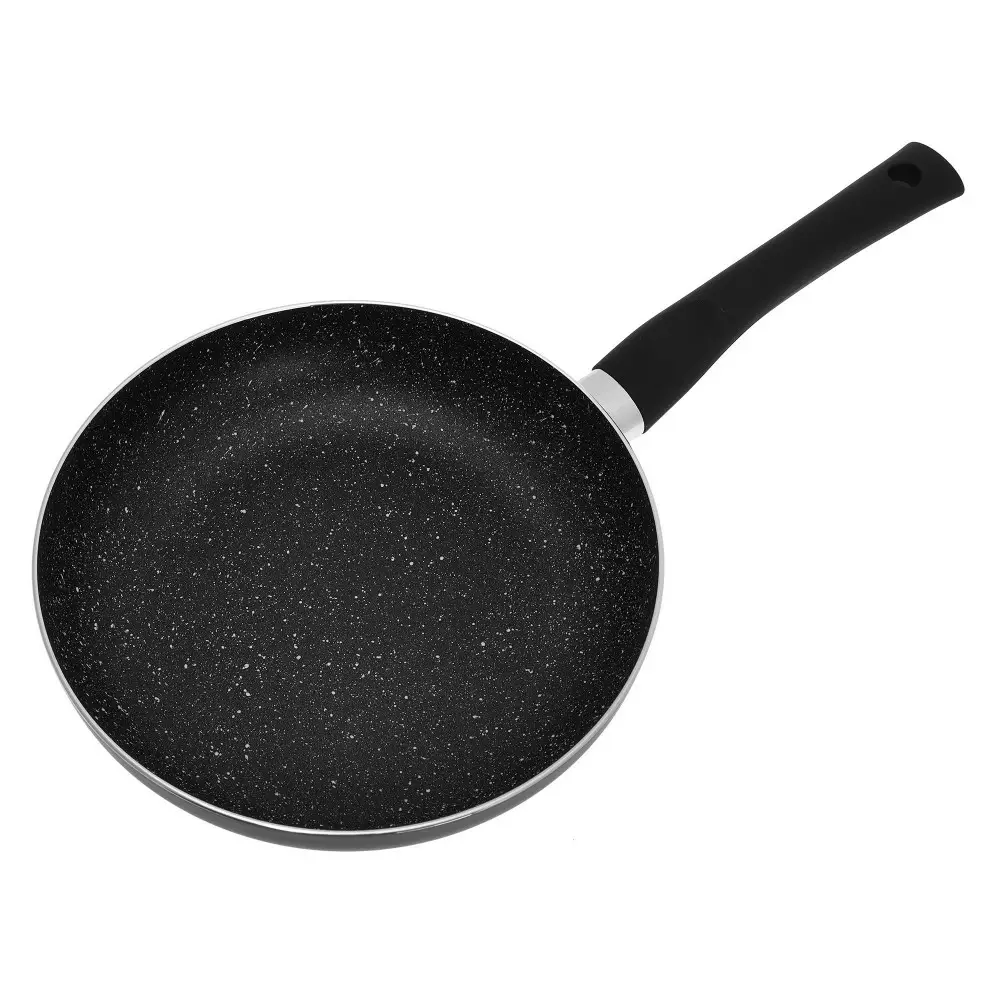 Tigaie cu capac din aluminiu si invelis marmura neagra 24 cm (KH-3957) [4]