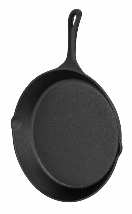 Tigaie din fonta 30 cm pentru prajit si gatit, compatibila cu inductie, gaz si cuptor (KD4418) [7]