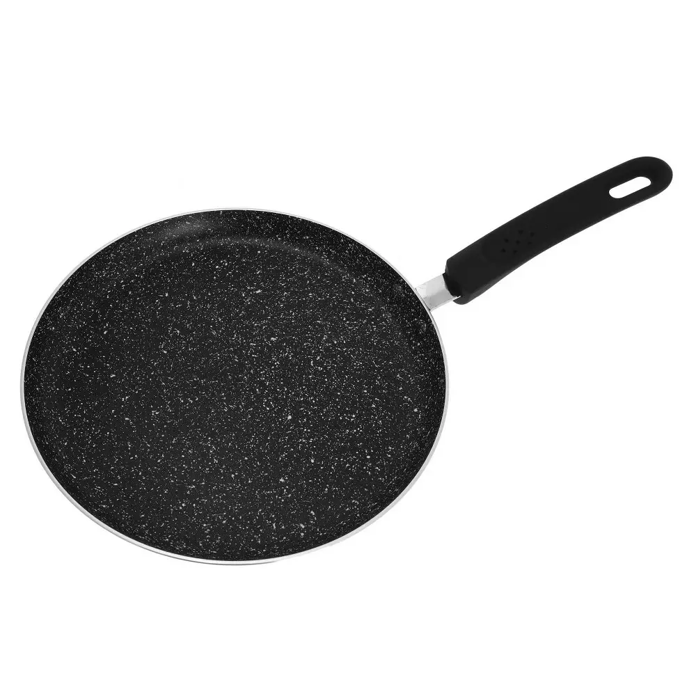 Tigaie pentru clatite aluminiu cu invelis marmura neagra 25 cm (KH-3930) [4]