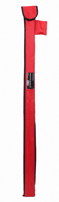 Tija rigla brat dispozitiv telescopic 5m masurare inaltime nivelare cu bula (KD1097) [2]