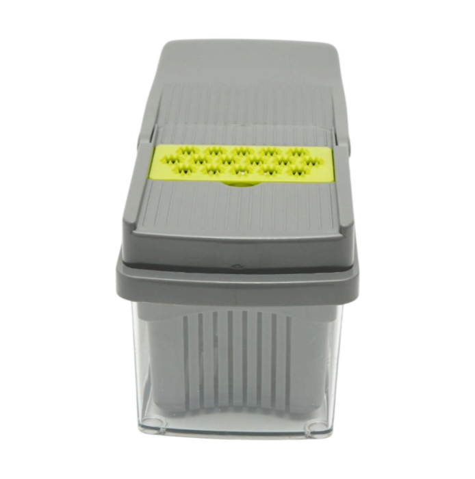 Tocator de legume multifunctional 12 in 1, cu 8 lame inox si recipient colectare  (AAA346) [9]