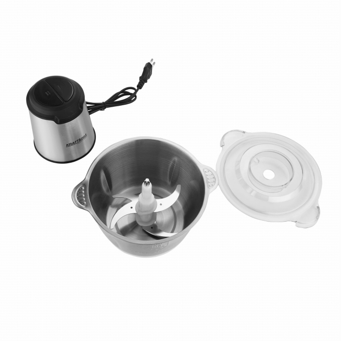 Tocator electric carne si legume 2 L 350W cu bol inox si lame otel inoxidabil (KD4121) [22]