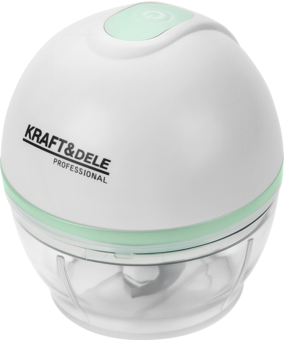 Tocator electric fara fir 150 ml cu 3 lame din inox si acumulator 2500 mAh (KD4363) [8]