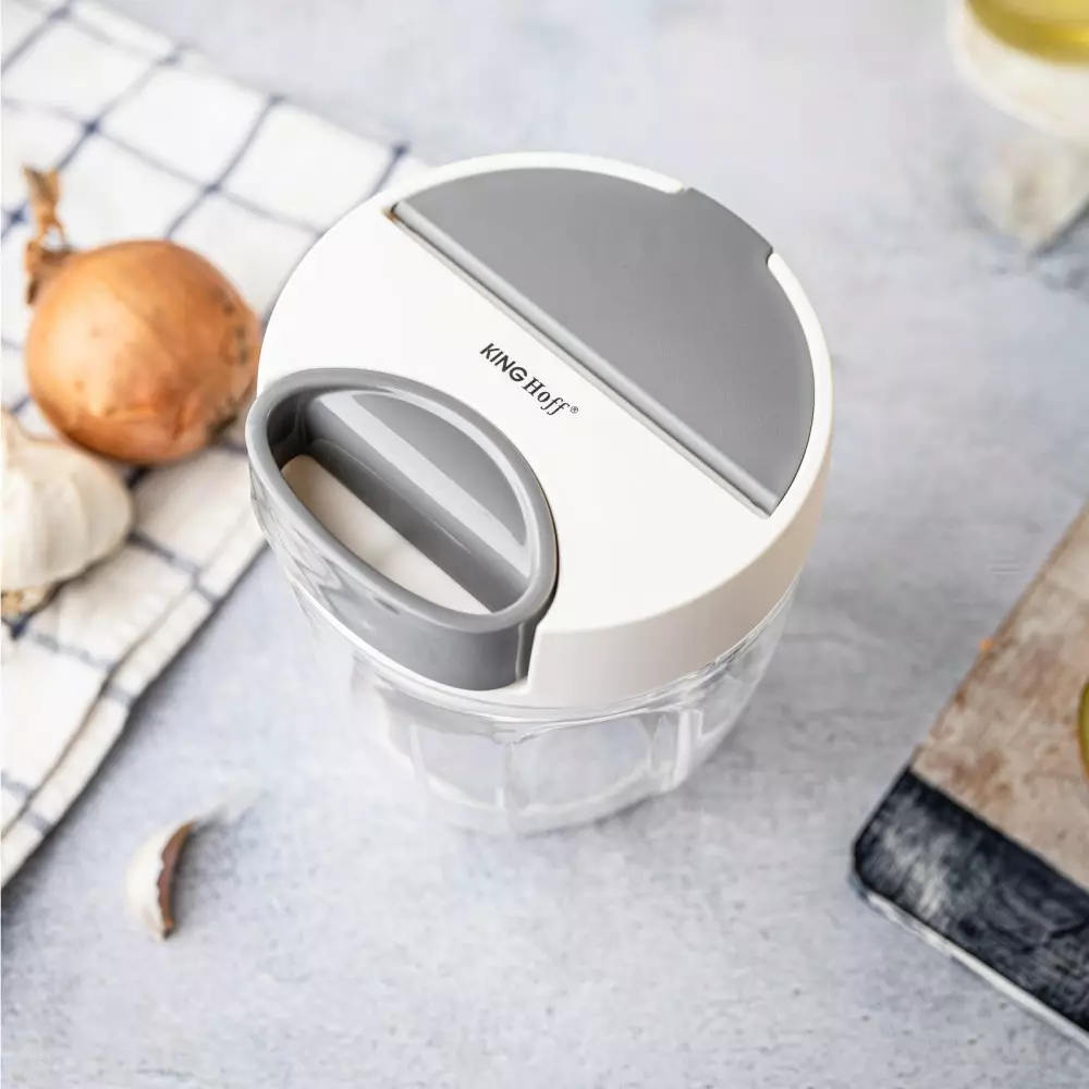 Tocator manual de bucatarie cu snur gri 900ml (KH-1882) [9]