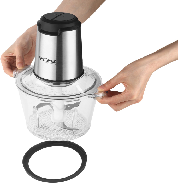 Tocator maruntitor electric pentru carne si legume 2L 350W (KD4120) [21]