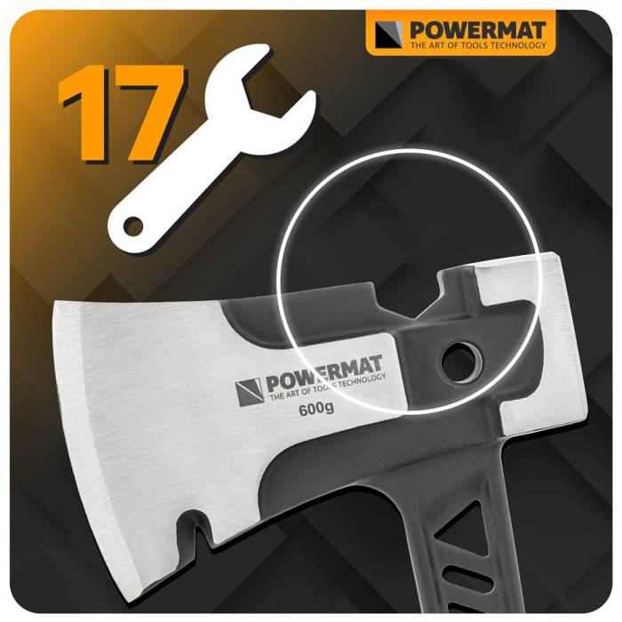 Topor dulgher tamplar 3 in 1 365mm multifunctional PM1361 (PM-AX-600-910T) [14]