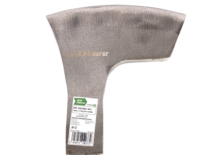 Topor pentru despicat lemne 1.8 kg fara coada din otel tratat termic (MP-UG3005-G01) [5]