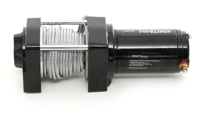 Troliu auto cu Telecomanda Radio 12V 3000LBS 1361 kg (KD1562) [16]