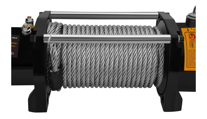 Troliu electric auto 12V 4700W cu forta de tractare 4310 kg si telecomanda (KD2197) [15]