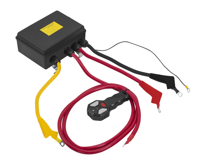 Troliu electric auto 12V 5000W cu forta de tractare 5900 kg si telecomanda (KD2198) [7]