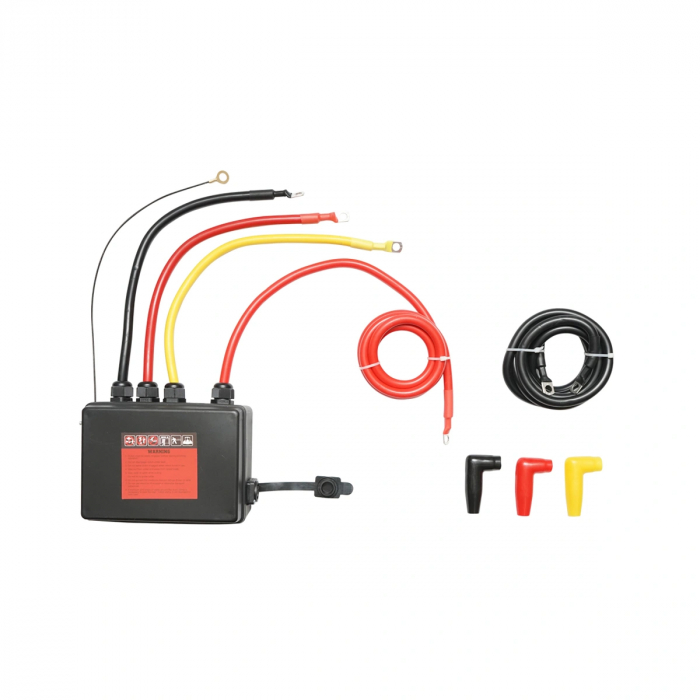 Troliu electric cu telecomanda 12V 5cp 4.3T (9500lbs) cablu otel 9x24m DISES76 (BK81337) [2]