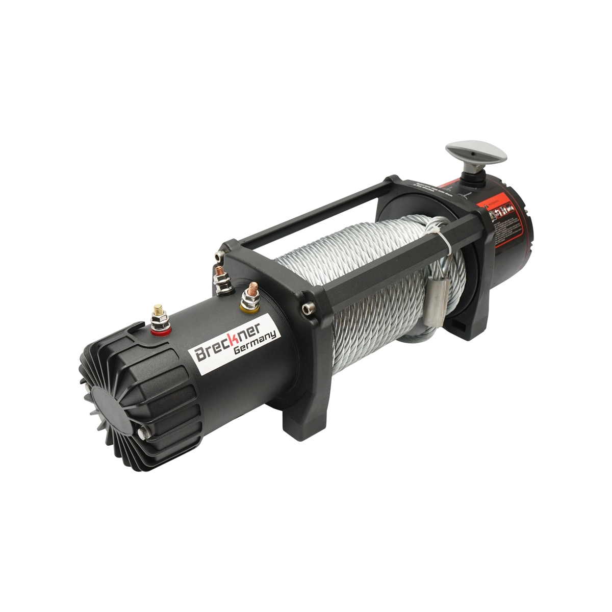 Troliu electric cu telecomanda 12V 6.5cp 6.1T (13500lbs) cablu otel 9x24m DISES77 (BK81338) [3]