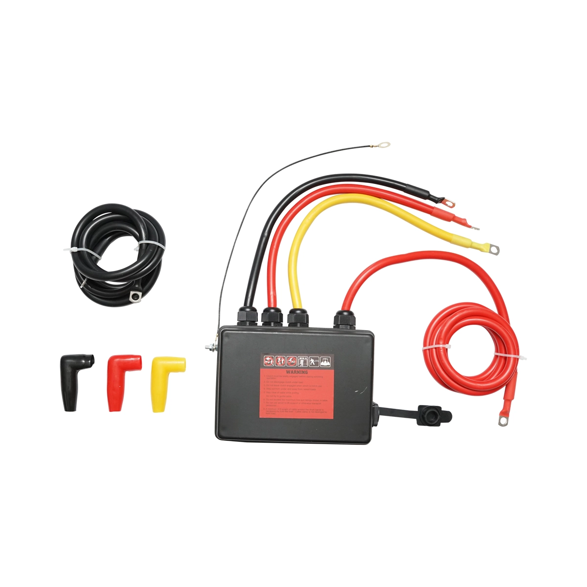 Troliu electric cu telecomanda 12V 6.5cp 6.1T (13500lbs) cablu otel 9x24m DISES77 (BK81338) [7]