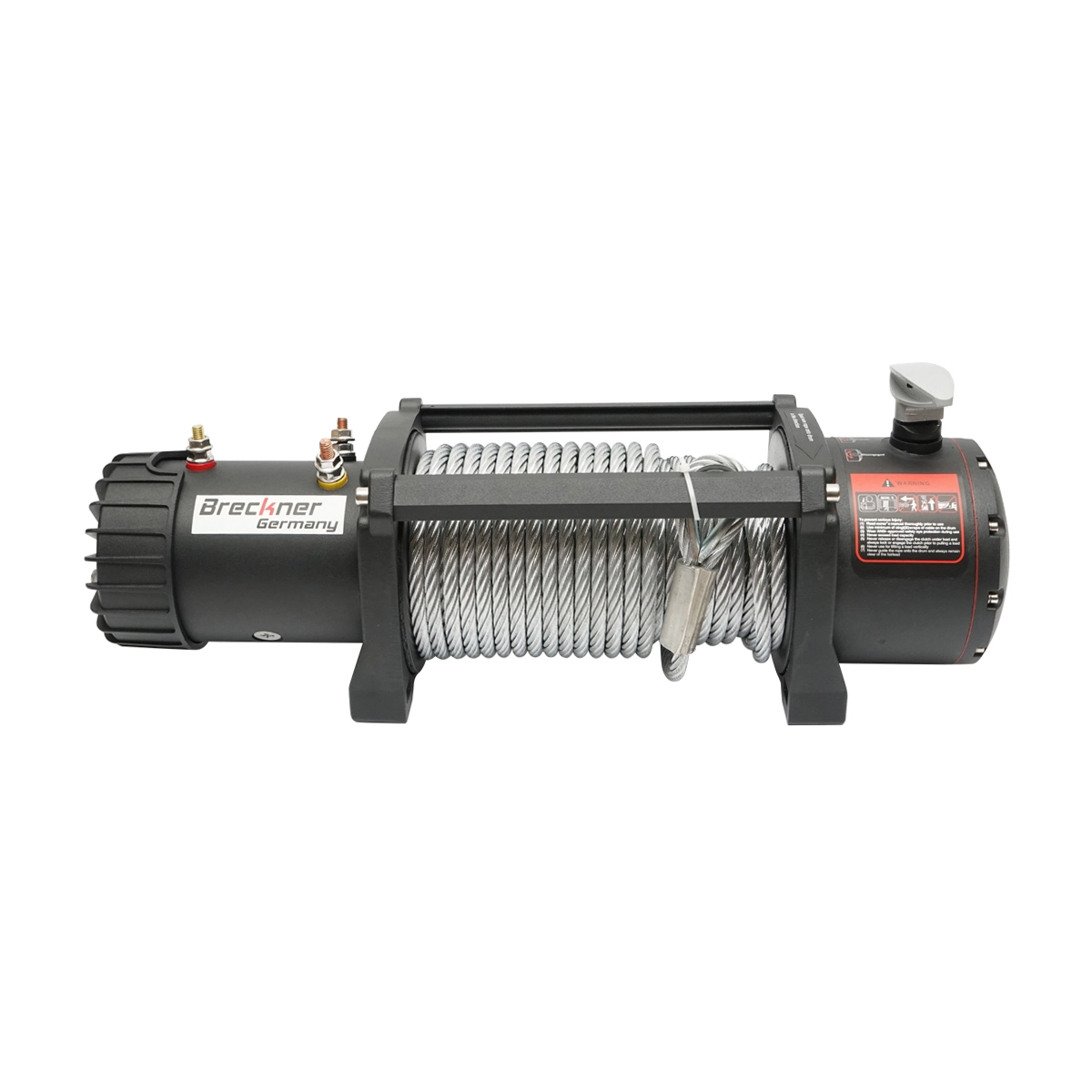 Troliu electric cu telecomanda 12V 6.5cp 6.1T (13500lbs) cablu otel 9x24m DISES77 (BK81338) [2]