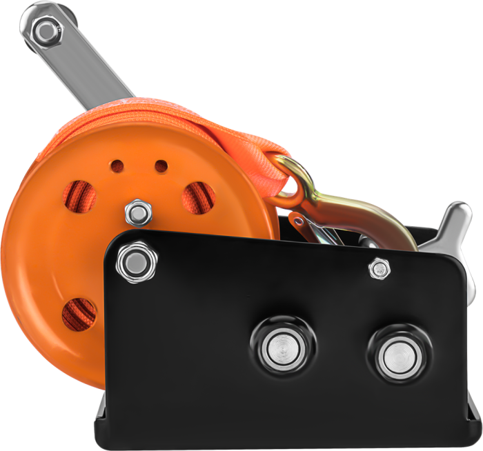 Troliu manual 1150kg 2500lbs cu chinga 10m (KD1314) [5]