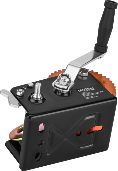 Troliu manual 1150kg 2500lbs cu chinga 10m (KD1314) [3]