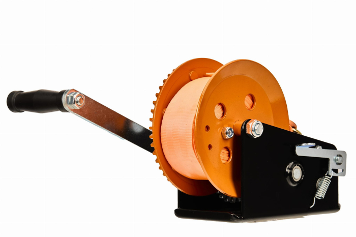 Troliu Manual 1588kg cu centura sintetica curea 50mm 10m (KD1315) [5]