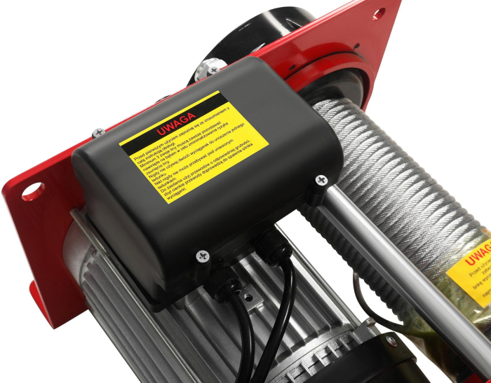 Troliu palan electric constructii 500 / 1000kg 1900W cablu 15 / 30m (KD1649) [8]