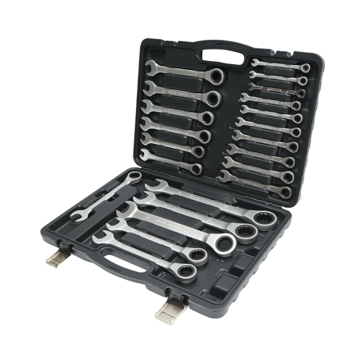 Trusa 22 chei combinate cu clichet 6-32mm CrV DISLN78 (BK78280) [1]