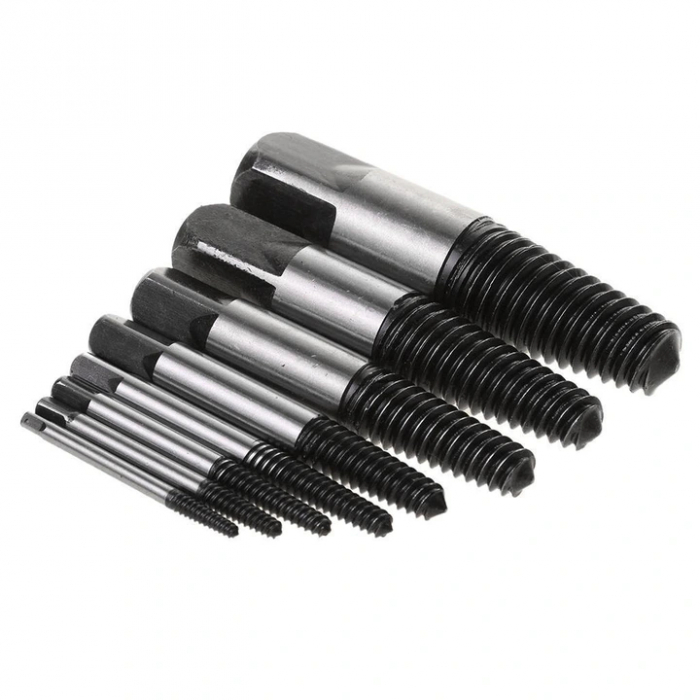 Trusa 8 extractoare 4-26mm suruburi cu filet invers (S10708) [5]