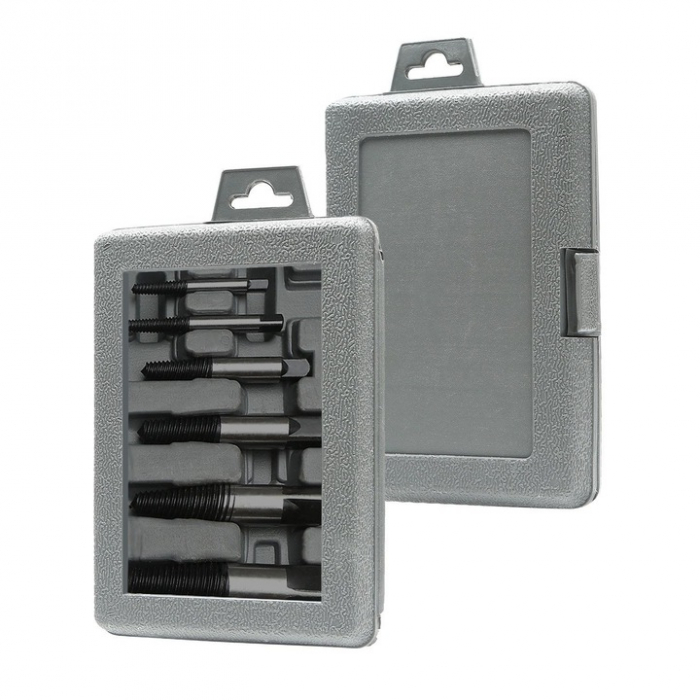 Trusa 8 extractoare 4-26mm suruburi cu filet invers (S10708) [6]