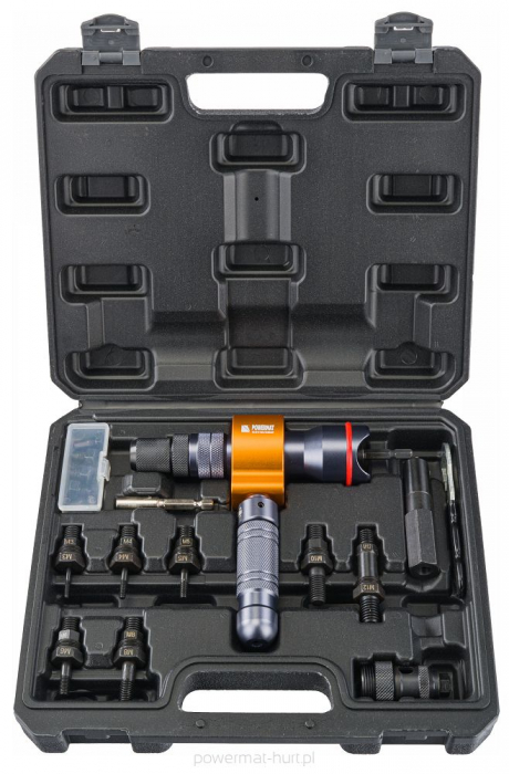 Trusa adaptor aparat gaurit filetanta pentru nituit M3-M12 2.4-6.4mm (PM-NIA-13T) [3]