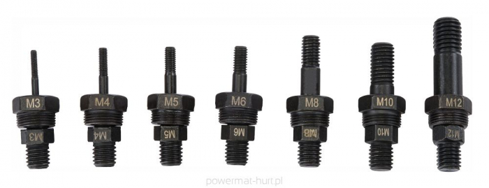 Trusa adaptor aparat gaurit filetanta pentru nituit M3-M12 2.4-6.4mm (PM-NIA-13T) [8]
