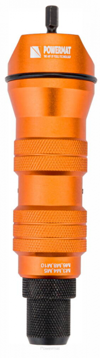 Trusa adaptor aparat gaurit filetanta pentru nituit (PM0991) [4]