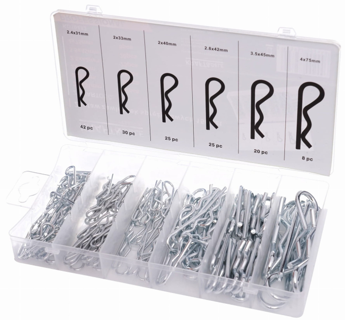 Trusa agrafe de siguranta arcuita stifturi 150piese (KD10482) [3]
