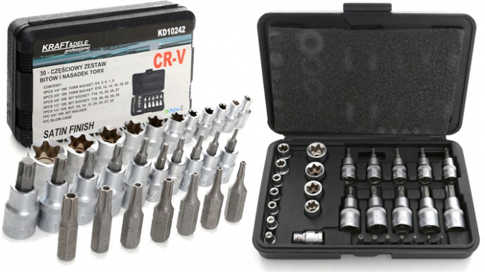 Trusa biti torx si tubulare tip E (KD10242) [2]