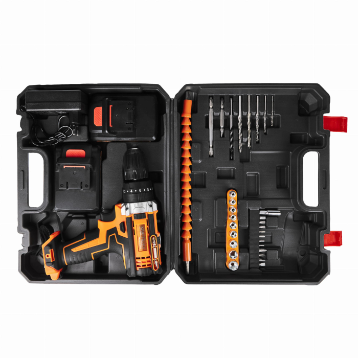 Trusa bormasina cu acumulator 2x 20v 30Nm + accesorii (KD3086) [8]