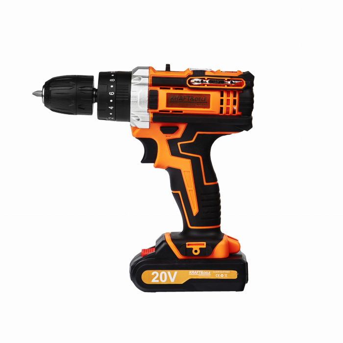 Trusa bormasina cu acumulator 2x 20v 30Nm + accesorii (KD3086) [5]