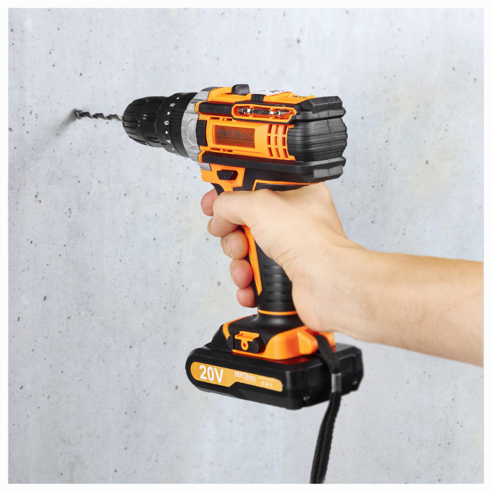 Trusa bormasina cu acumulator 2x 20v 30Nm + accesorii (KD3086) [27]