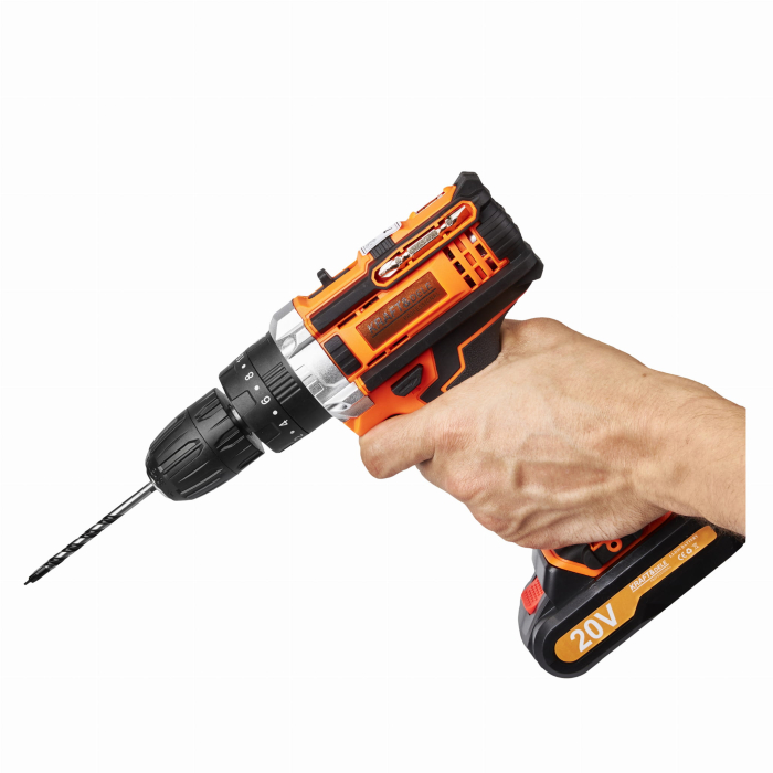 Trusa bormasina cu acumulator 2x 20v 30Nm + accesorii (KD3086) [23]