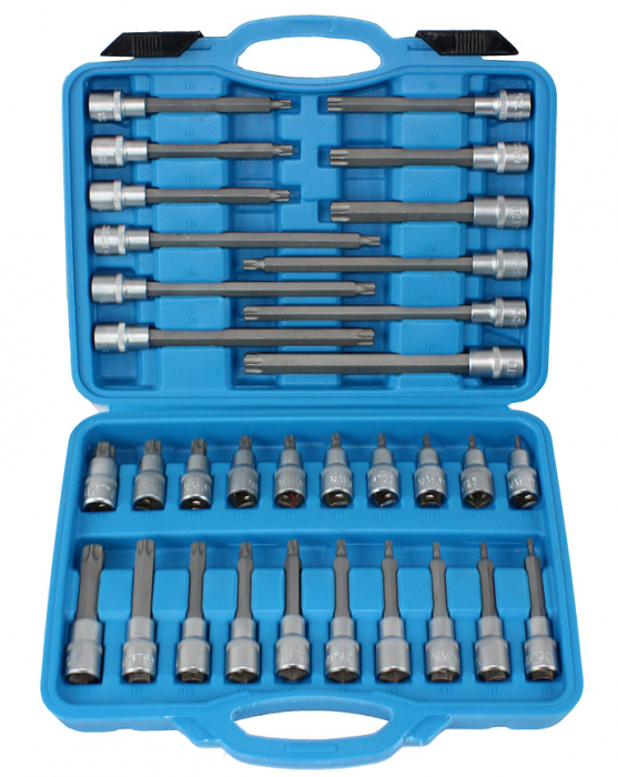 Trusa chei biti torx ½ 26 piese scurte lungi (S10635) [6]