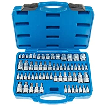 Trusa chei biti torx, tubulare E-torx, torx plus 60piese (S-ST60B) [5]